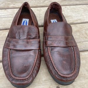 Vintage Dr. Scholls Leather Comfort Support Wide Shoe Size 10.5W